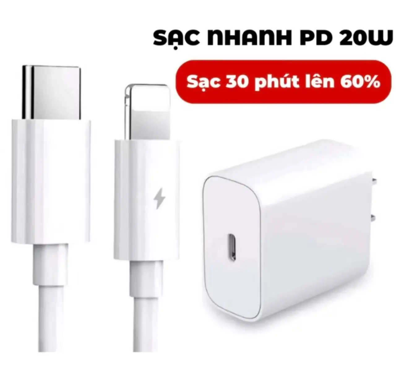 bộ sạc nhanh pd 20w cho các dòng sạc nhà I.P từ các máy 5,6,7, đến 14prm sạc nhanh bảo hành 12 tháng