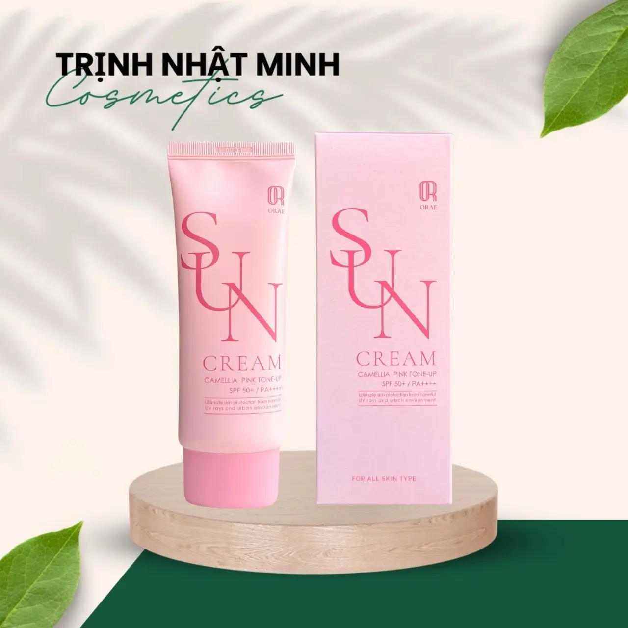 KCN Orea Sun Shield Tone up Suncream 60ml Kem Chống Nắng