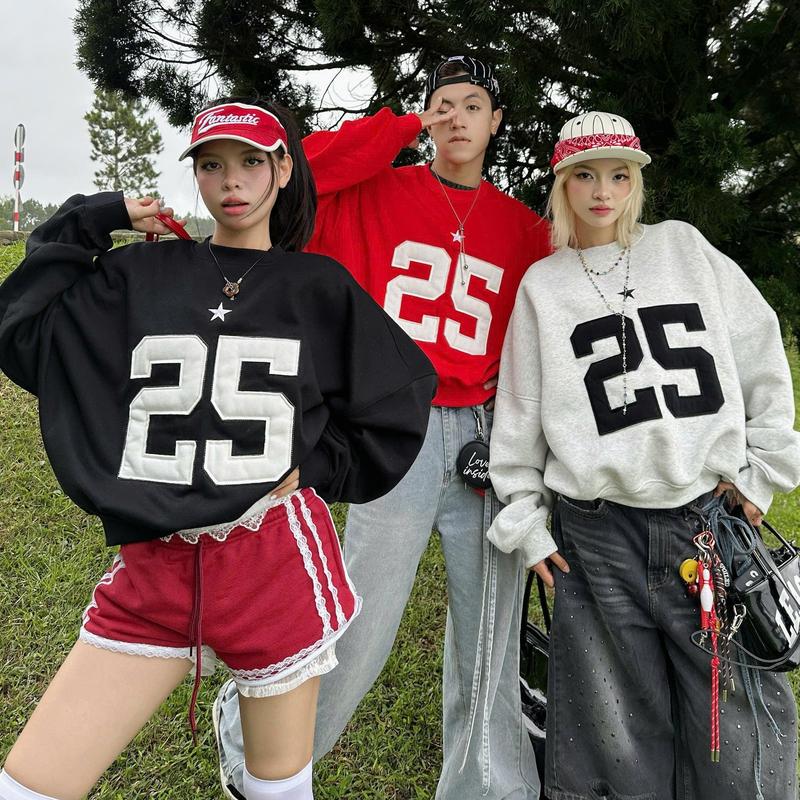 AB HOUSE - Áo sweater 25 form rộng STARS unisex nam nữ