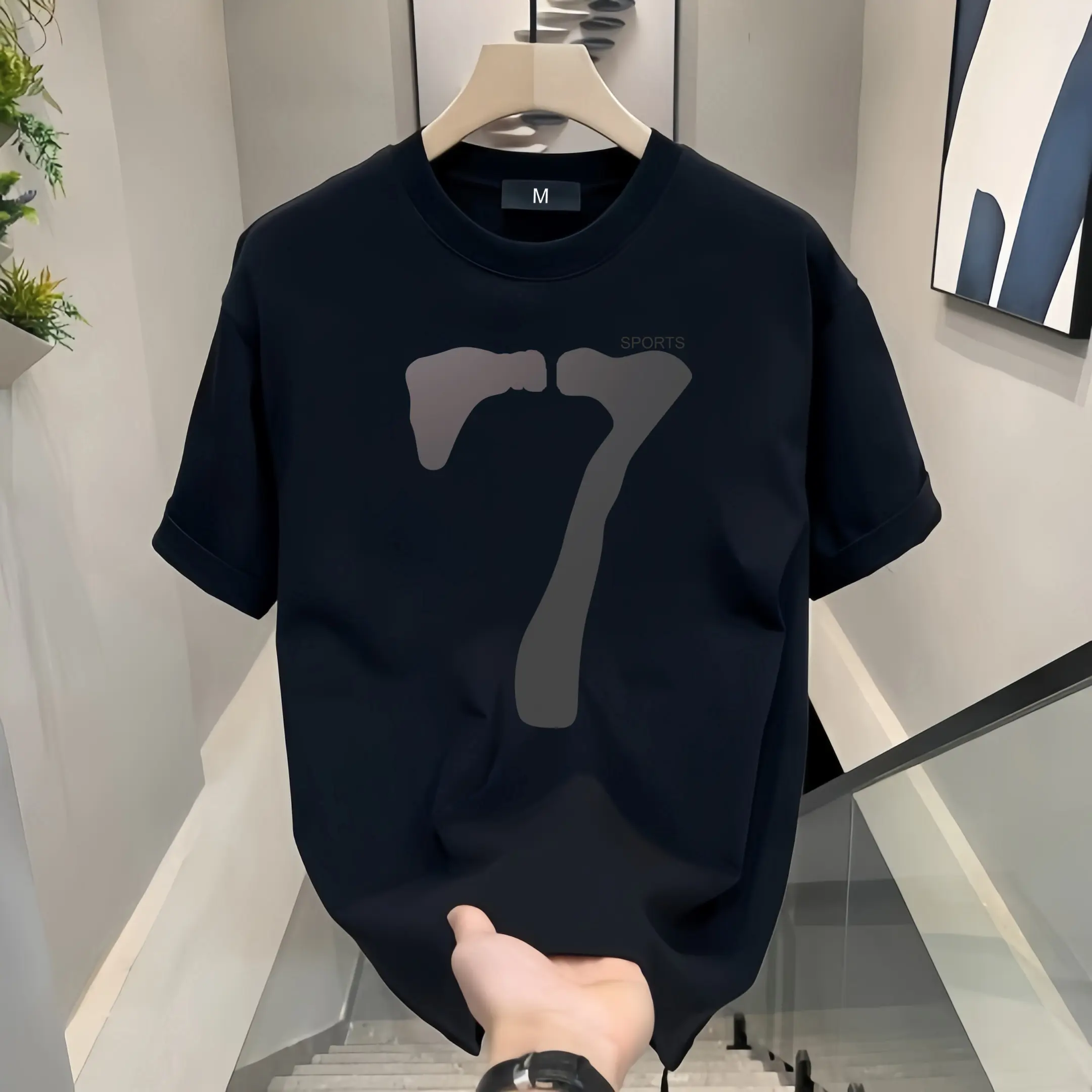 Áo thun tay lỡ unisex nam nữ, Áo phông unisex form rộng thời trang phong cách, áo đôi Top Cotton Women Cổ Tròn-0389 Menswear