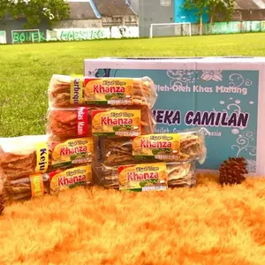 PAKET KRIPIK TEMPE 40 RIBUAN ISI 6 Pcs VARIAN RASA FREE TOTEBAG OLEH-OLEH Camilan Pedas
