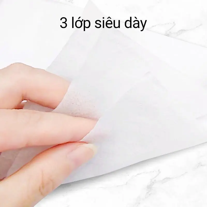 Thùng 42 gói giấy ăn cao cấp Gumi 3 lớp / 4 lớp mềm mịn, tiện lợi Khăn Giấy để Phòng Khách 4