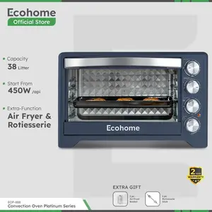 Ecohome Electric Oven Platinum Series EOP-888 38L Low Watt - Aqua Marine