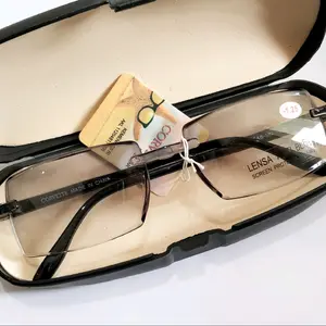 Kacamata Rabun Jauh Lensa Hitam AA 635 Glasses