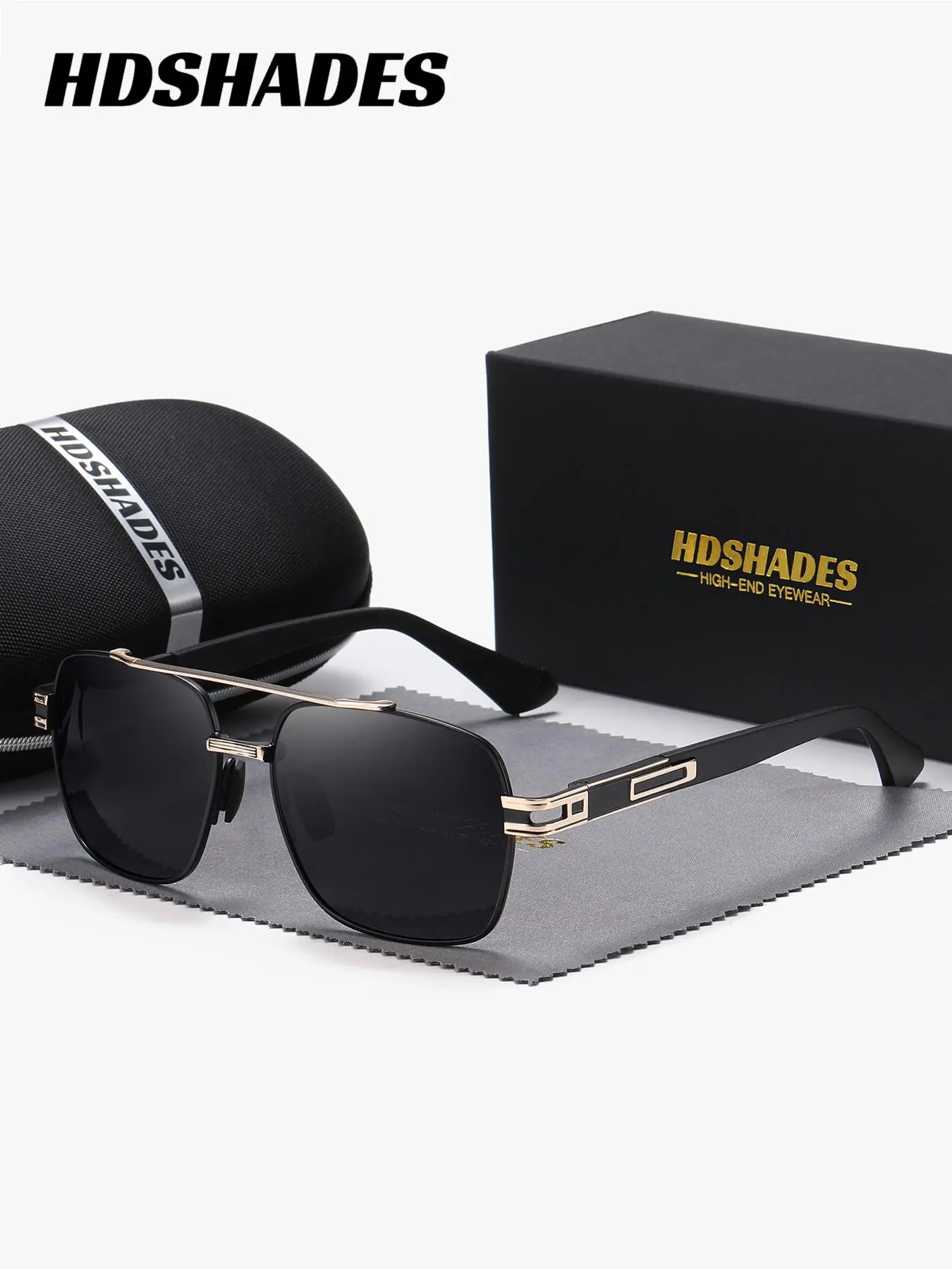 Unisex Vintage Trendy Semi-rimless Sunglasses, Retro Outdoor Sports Sunglasses, Fashionable Sunglasses for Men & Women for Everyday Use