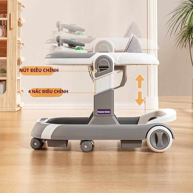 Xe tập đứng cho bé, xe tập đi chữ U cao cấp Babyhope cho bé có cần đẩy điều chỉnh độ nghiêng dễ dàng 9