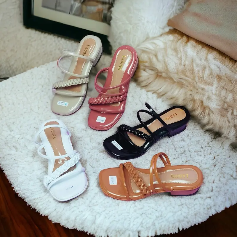 Sandal Anak Perempuan Pesta Heels hak 3cm K-04 Ladova Terbaru Size  Kaki 31-35 Fashion 0