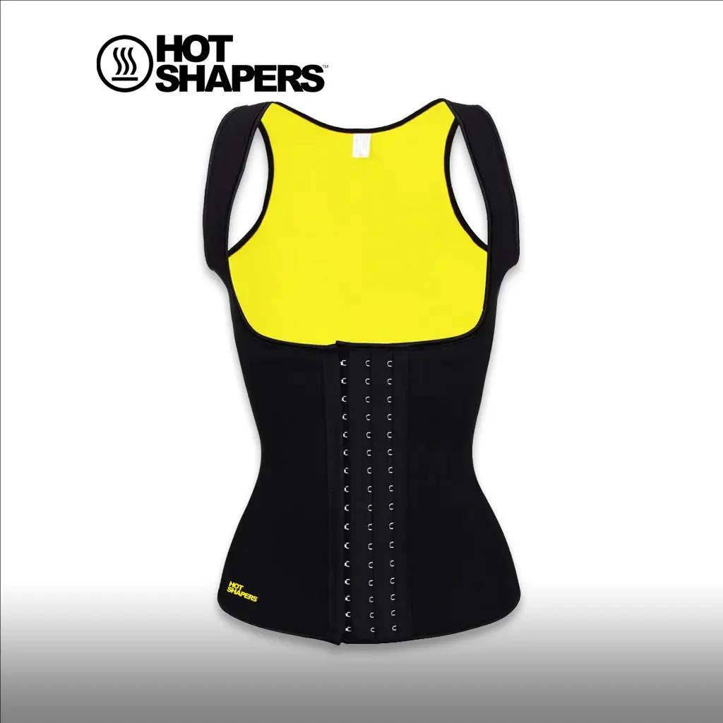 HOT SHAPERS Waist Slimming Vest Stagen Korset Pelangsing Pengecil Perut 3 Step Pengait Wanita