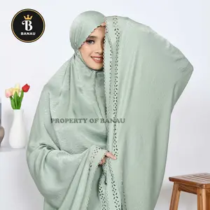 Mukena Dewasa 2 in 1 Santorini Lux Premium Terbaru