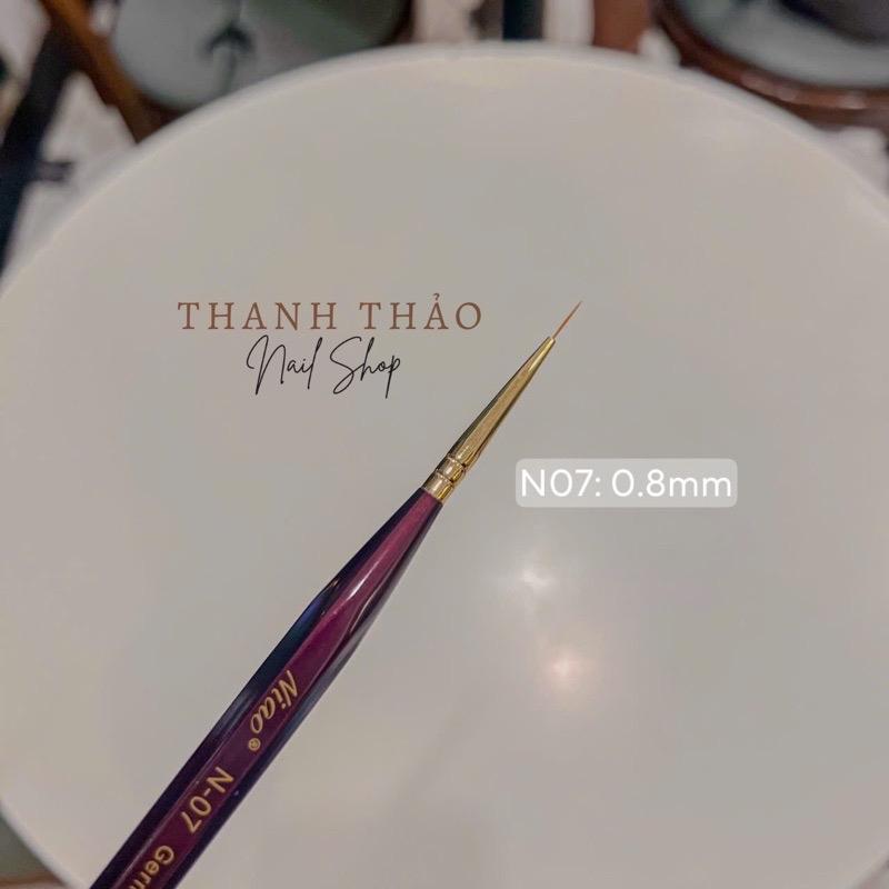  Cọ nét Niao vẽ nét nails. 