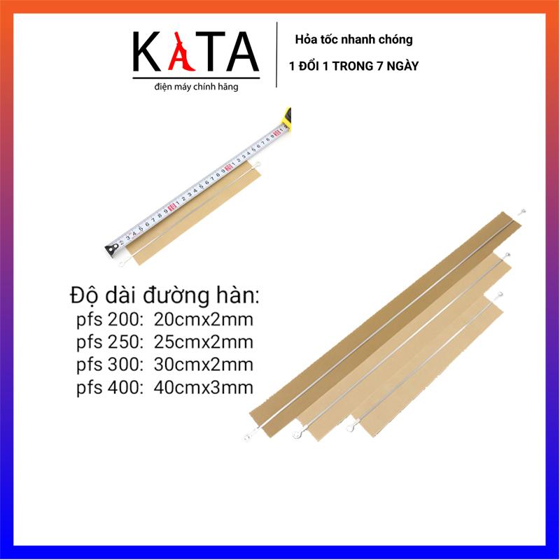 Dây máy hàn miệng túi nilon túi zip dập tay PFS 200 300 400 để bảo quản thực phẩm, bọc sản phẩm bán hàng DHT01