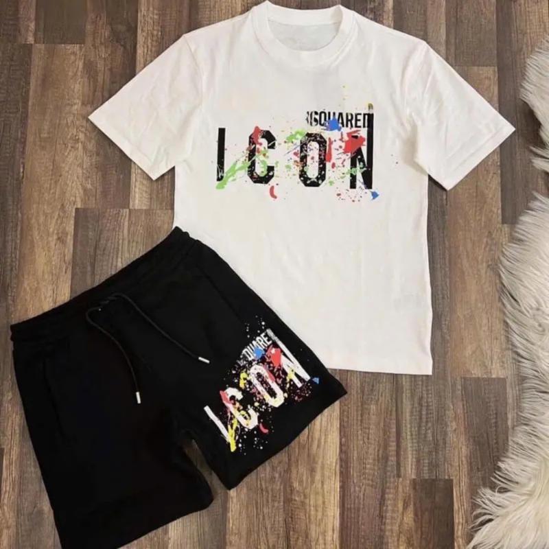 Bộ quần áo thun nam nữ D.S Q vẩy sơn 7 màu _ set quần áo thun nam nữ DSq chất liệu cotton poly cao cấp mềm mịn,thoáng mát co giãn 4 chiều 2 áo màu đen trắng hottrend 2024 5