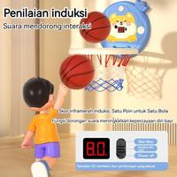 Gambar WANGAO Bola Basket Mainan Anak Basket Indoor Terpasang Di Dinding Mainan Bola Basket Dan Ring Basket - Biru dari Wanggao Mall Kota Bekasi 5 Tokopedia