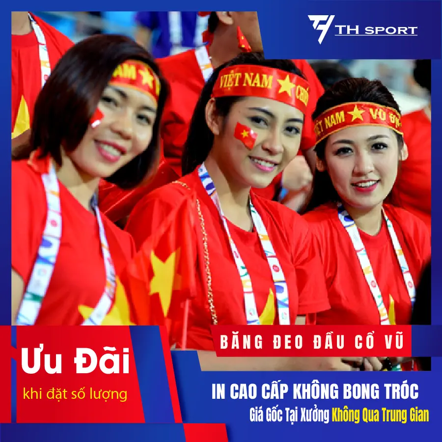 BĂNG RÔN CỔ ĐỘNG VN - IN KHÔNG BONG TRÓC new