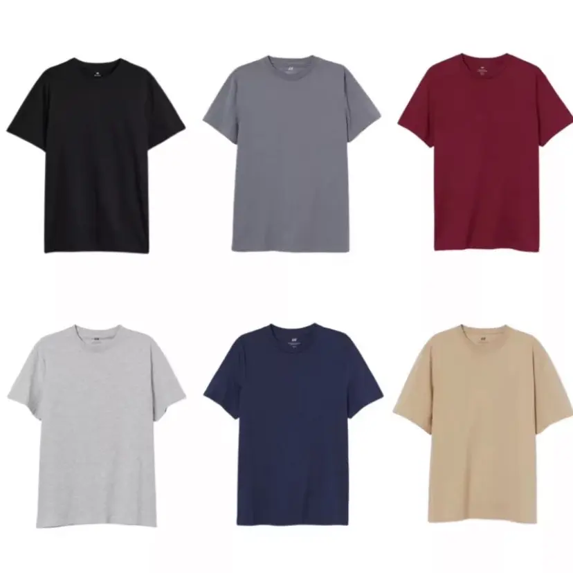 Tshirt hm basic regular