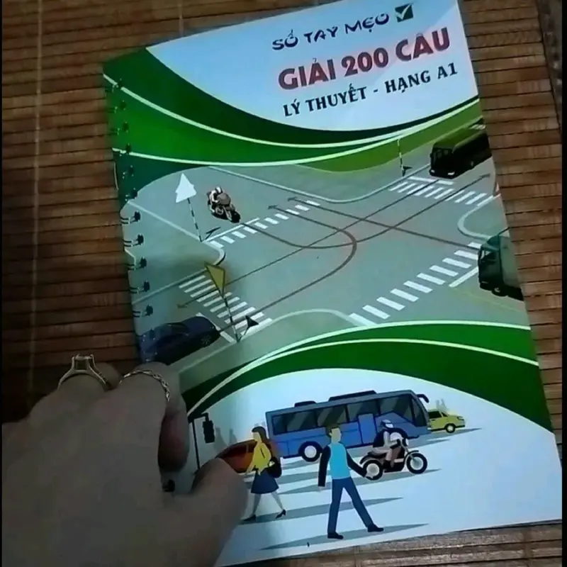 Sổ tay học mẹo 200 câu A1 .Dụng cụ học tập hữu ích 5