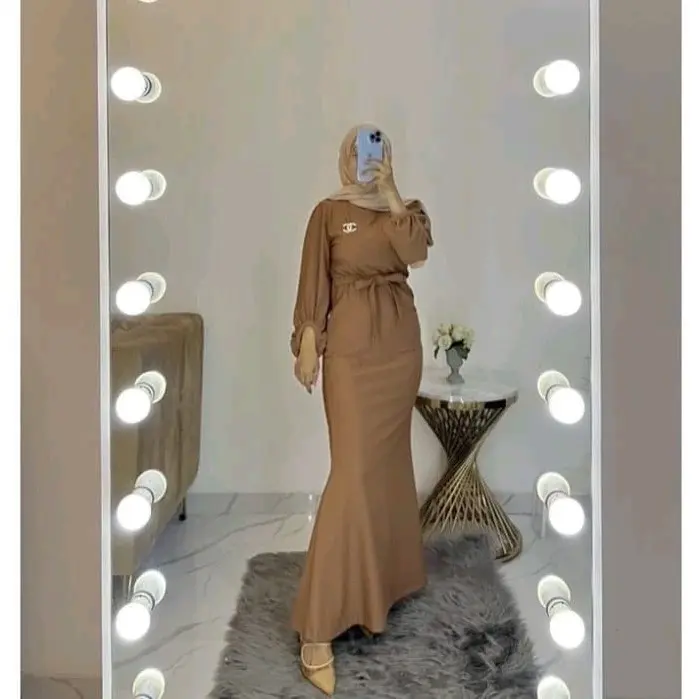 Azura dress - Baju kondangan Slim - dress kondangan tangan Balon Tali 0