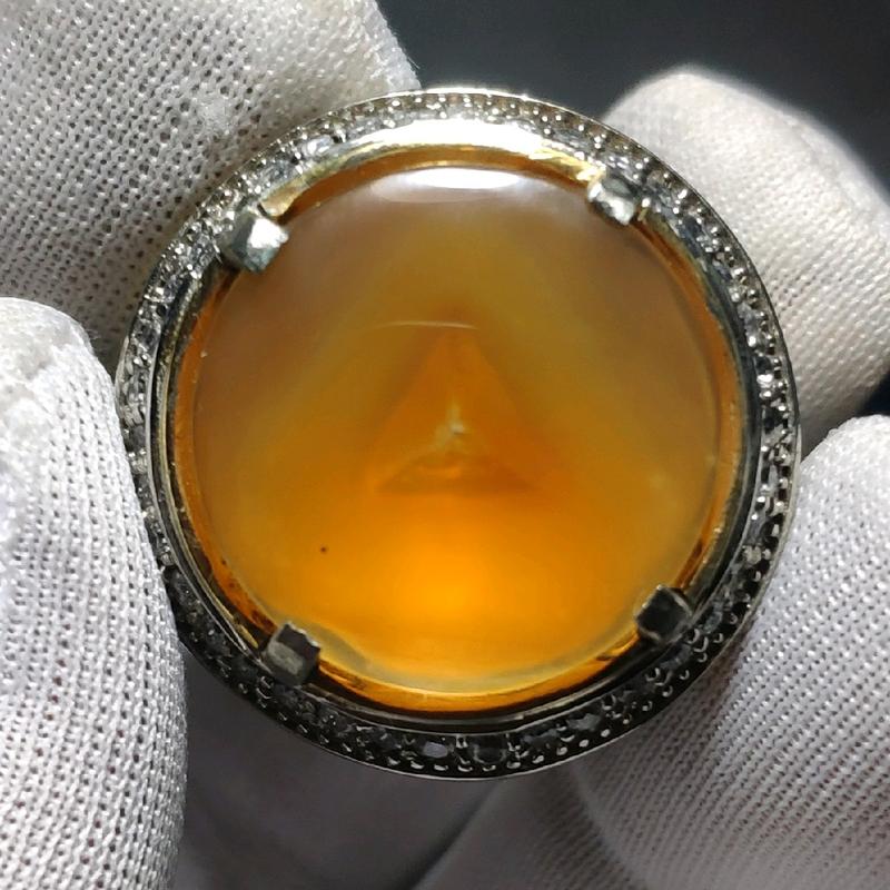 cincin akik unik antik Indonesia stone 0
