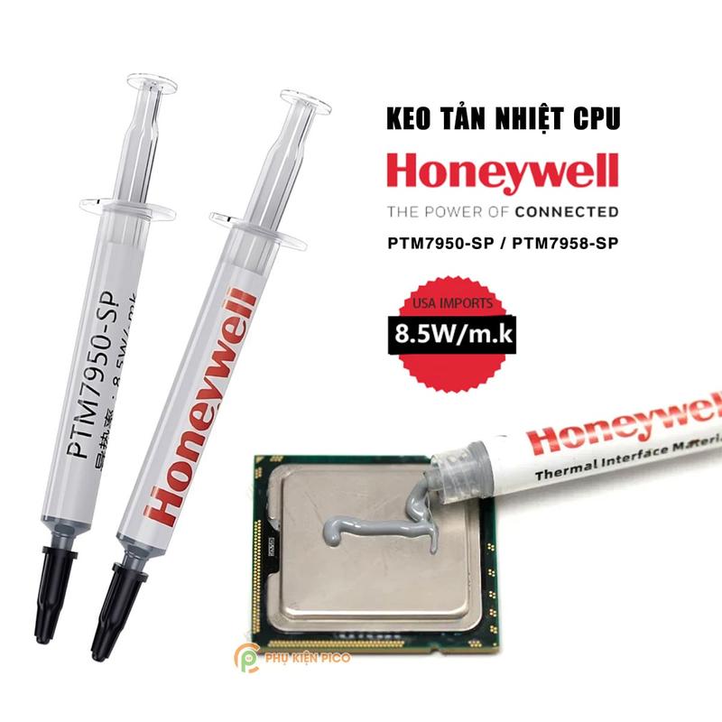  Keo tản nhiệt CPU Honeywell PTM7950-SP PTM7958-SP 1gram 3gram chuyên dụng cho CPU GPU máy tính laptop 