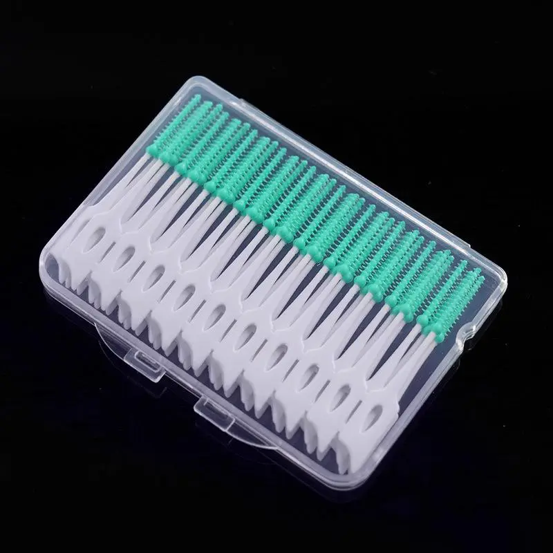 Comfort Dental Floss, Silicone Dental Flosses, Oral Care Gap Brush, Tooth Gap Cleaning Tool, Daily Oral Care Product 4