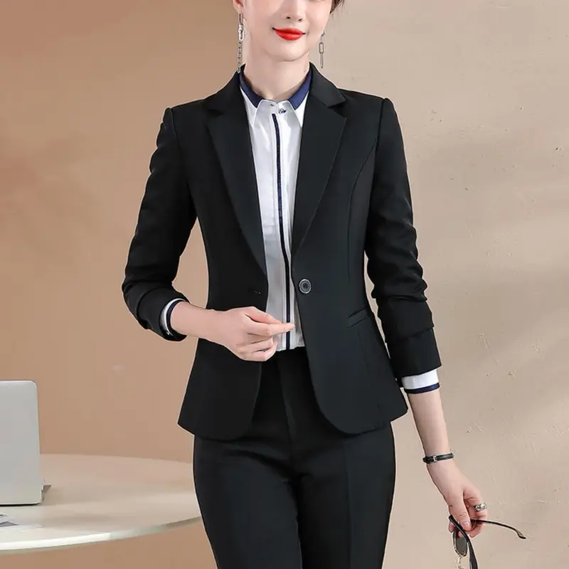 Siêu phẩm áo vest dáng ngắn  1 lớp  thời  trang công sở - Nữ 8