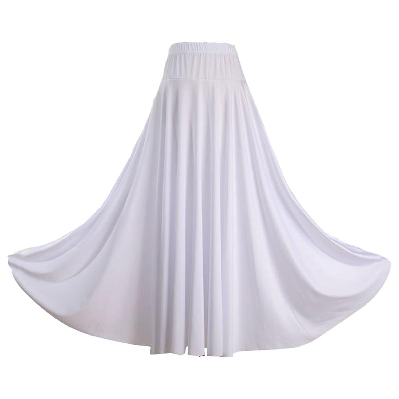 Váy Khiêu Vũ Khán Giả Hồi Giáo, Inhzoy, Màu Trơn Váy Dài, Váy Maxi Khiêu Vũ Rave Lễ Hội Boho, Váy Hàng Ngày Thường Ngày 4