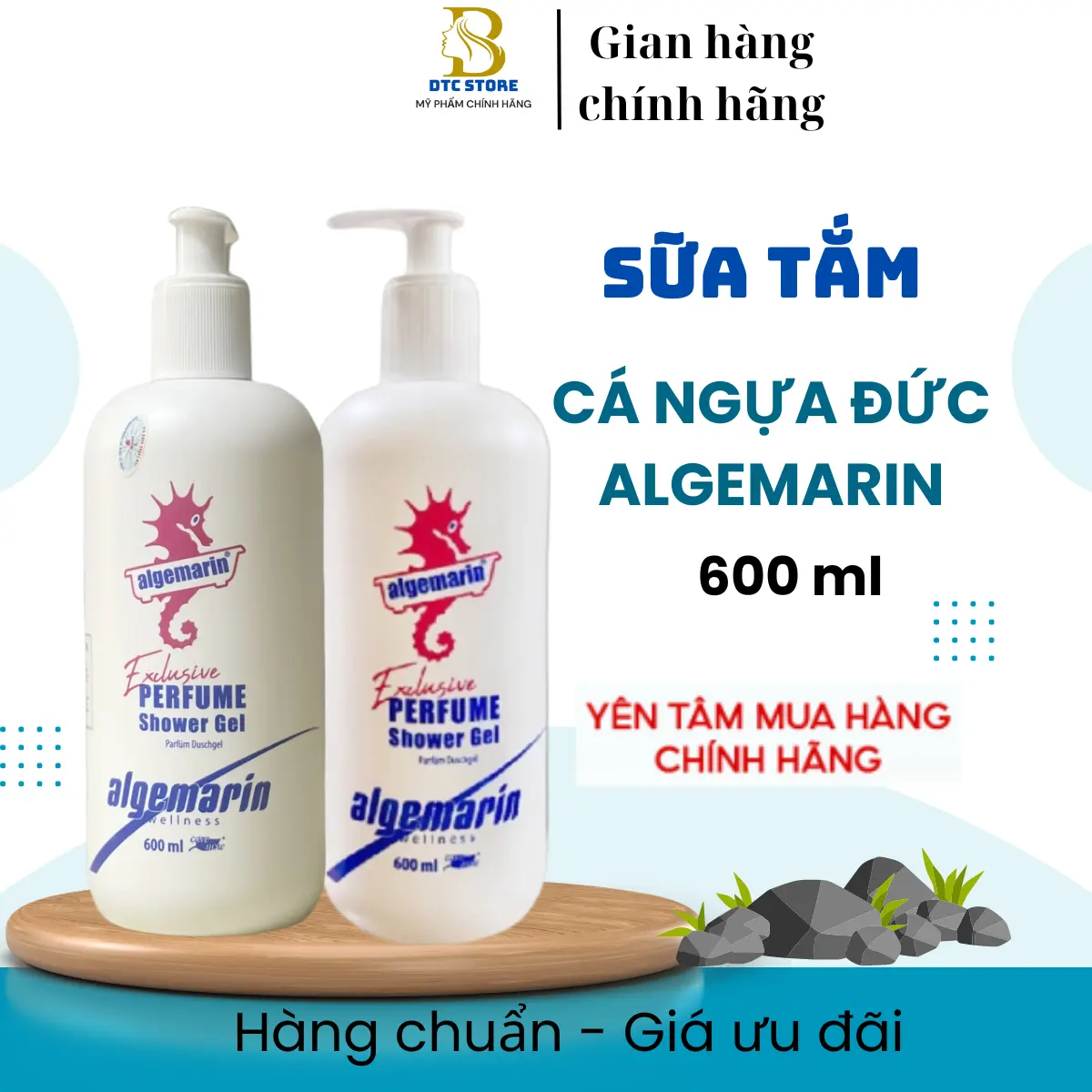Sữa Tắm Cá Ngựa Đức 600ml cho làn da quý phái Dưỡng Body Dưỡng Da Body