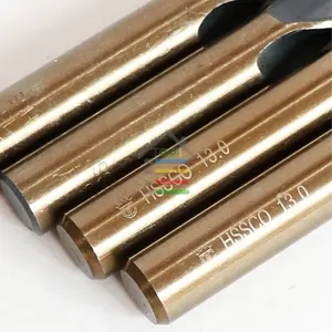 Mata Bor Baja Kecepatan Tinggi Twist 2MM - 7 MM 434 Baja Tahan Karat, Besi, Aluminium, Kayu Dll 4341 Mata Bor Twist Jute Hitam (MIN 5 PC)