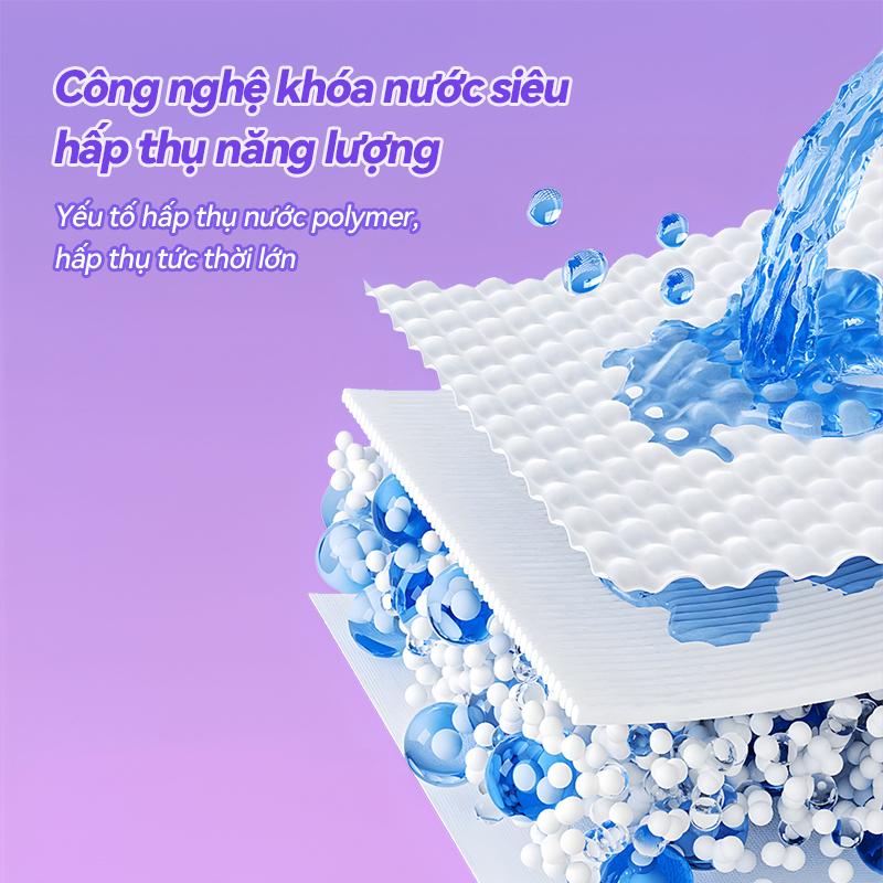 Siêu sale 4.4【Miễn phí vận chuyển】Băng vệ sinh Parisa mới (12 miếng) chống nước 360 độ Chất liệu mới rất thoáng khí, có thể sử dụng cả ngày lẫn đêm. Nữ Tampon 3