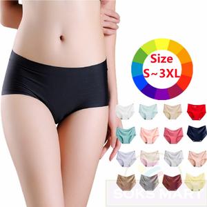 Seluar Dalam Lancar, Bahan Sutera Ais, Sangat Nipis, Untuk Wanita, Fabrik Sejuk, Seluar Dalam