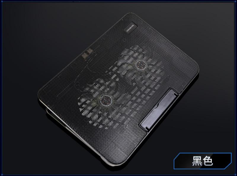 Product Introduction of N99 Notebook Cooling Pad 14-Inch 15.6-Inch Computer Bracket Twin Fan Cooling Cooler Pad 15
