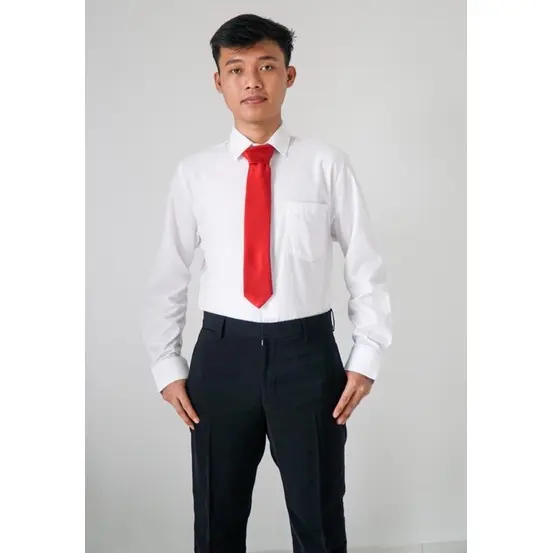 Code Male Dasi Pria Serian Merah Lebar Medium Standard 2