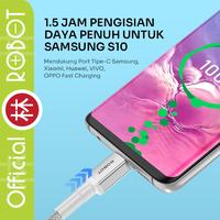 Gambar Robot RSCC120 Kabel Cable Data Type C To Type C 60W 1.2m Fast Charging - RSCC120 120 cm dari Liem Group Kota Administrasi Jakarta Barat 4 Tokopedia