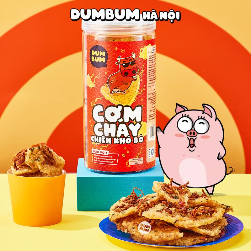 Cơm Cháy Chiên Khô Bò DumBum 300g