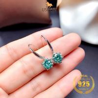 Gambar USHOW Anting Zirkon 1 Karat untuk Wanita Anting-Anting 925 Warna Biru Hijau 5A Warna Baru - Perak 925 dari USHOW Kab. Gresik 5 Tokopedia