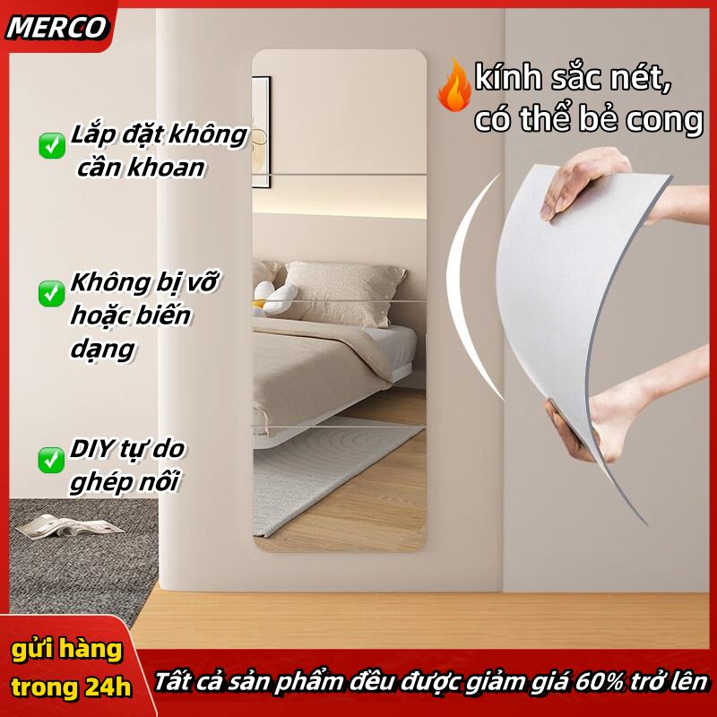 Gương Dán Tường Acrylic Toàn Thân Không Vỡ,hình vuông 20cm-30cm Gương Decor Decor Phòng gương guong