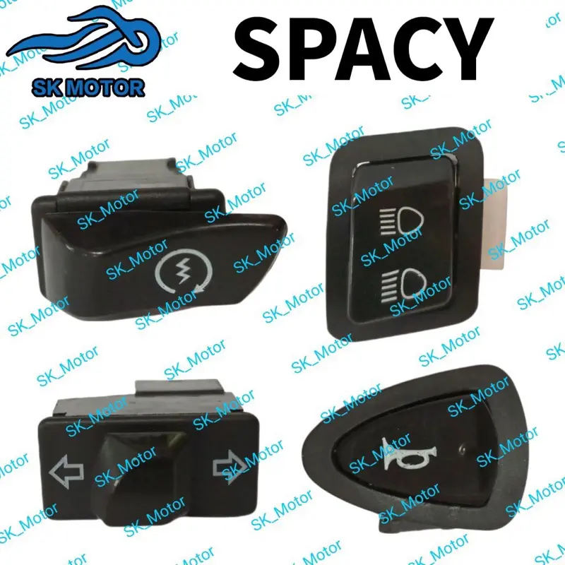 Honda SPACY 110 Button Starter Horn Hi Low Signal Cover Switch - TikTok ...