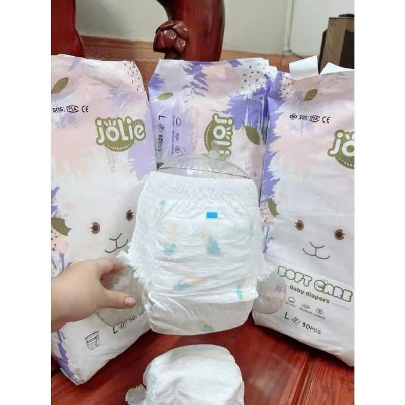 Combo 150 chiếc+ Quà 3 Bịch Bỉm JOLIE đủ size Quần Dán thấm hút tốt 500 - 700ml . an toàn cho bé