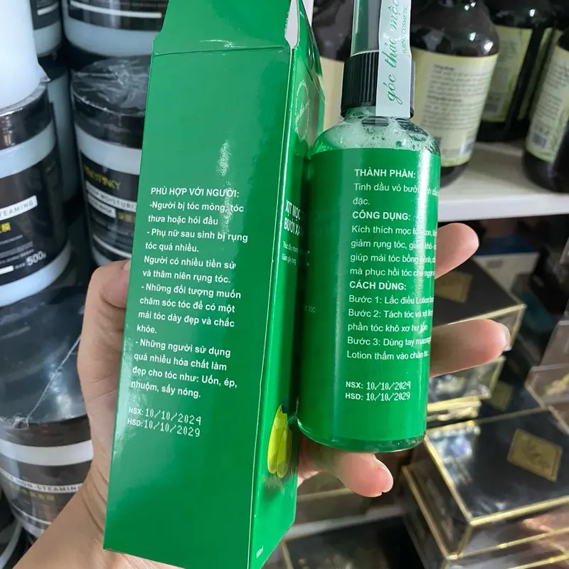 Combo 5 Chai Xịt Bưởi Hỗ Trợ Mọc Tóc Con Phục Hồi Tóc 100ml Giúp Tóc Mềm Mượt & Khỏe Mạnh 2