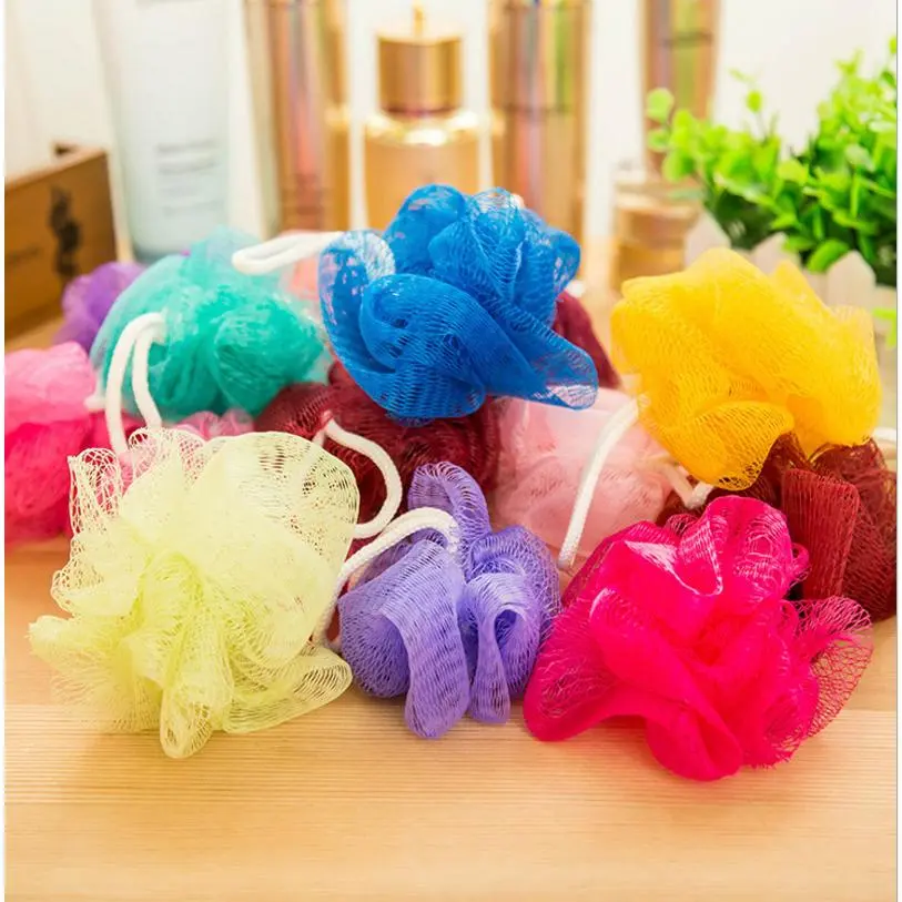 Premium Quality Bath Flower Body Puff Net Ball For Ultimate Skin Care