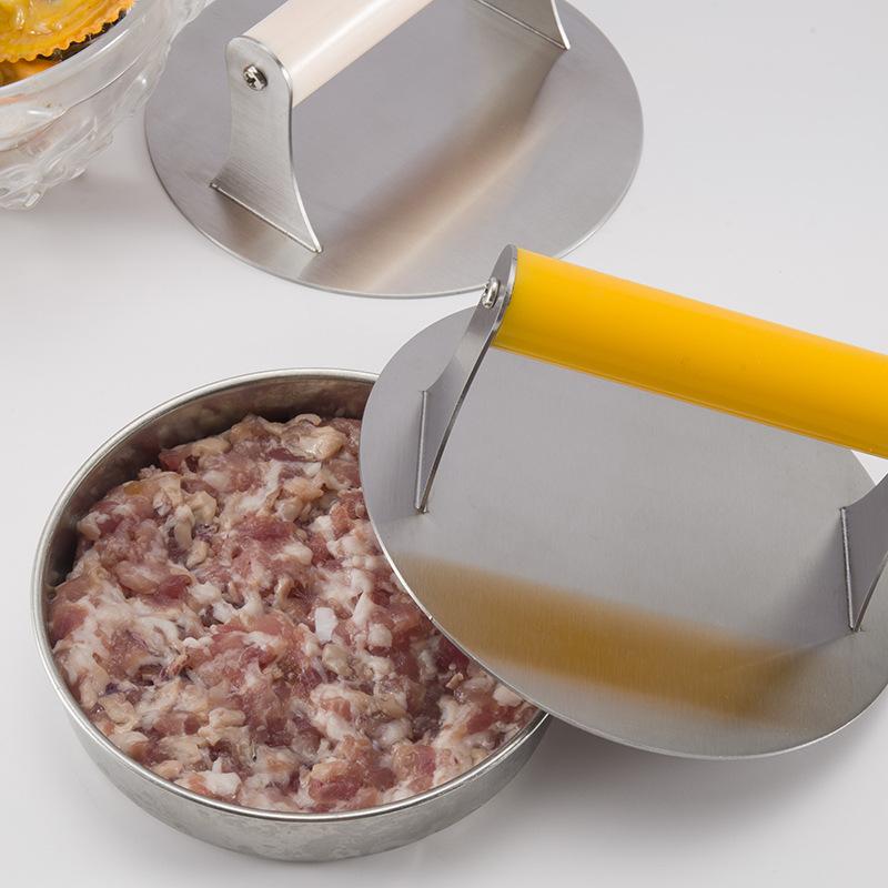 Product Introduction of Kitchen Tools: Stainless Steel Burger Press, Household Steak Press, Meat Patty Press, Hand Press Burger Maker 3