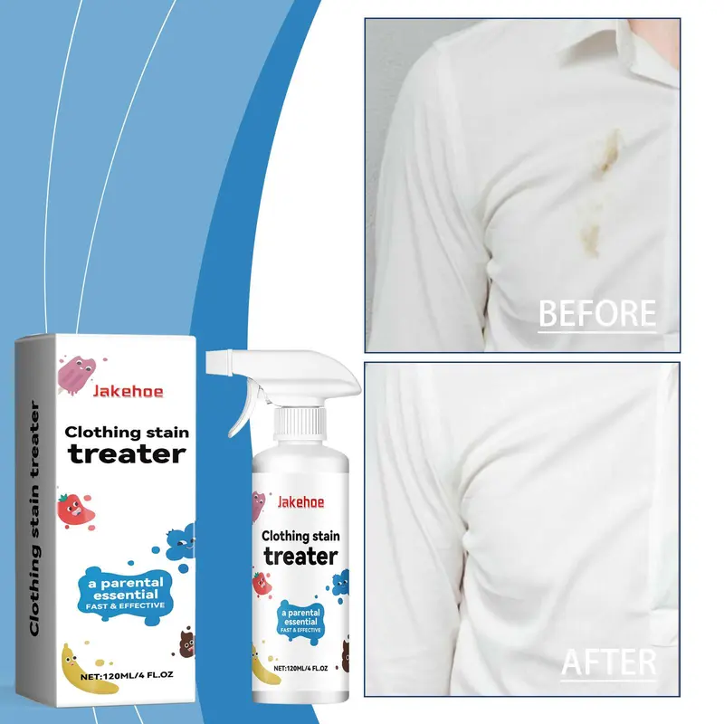 Clothing Stain Remover, 1 Count Clothing Stain Remover Spray, Household Cleaner for Clothes, Home Care Supplies, Home Cleaning Products 2