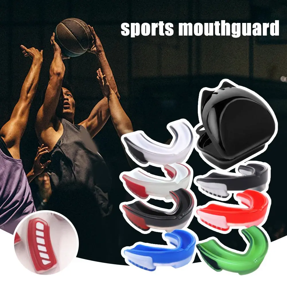 Sport Mouth Guard EVA Teeth Protector Mouthguard Mouth Protection For Basketball Karate Thai Boxing