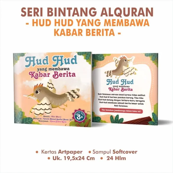 Paket Isi 6 Buku Cerita Anak Muslim Seri Hewan Dalam Al Quran Kertas Glossy Books 2