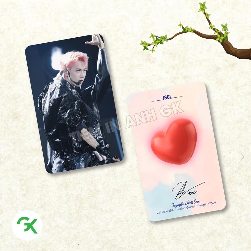 Product Introduction of Photocard JSOL (P1) - Nguyễn Thái Sơn - Anh trai Say Hi - Size 5.5x9cm 8