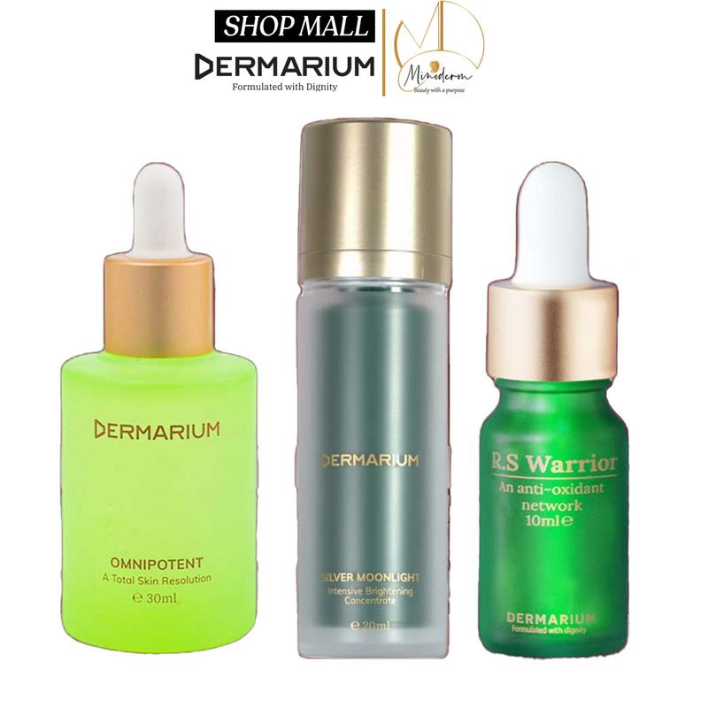 Serum Dermarium Omnipotent, Silver Moonlight, R.S Warrior tinh chất giảm thâm, sáng da 10ml, 30ml