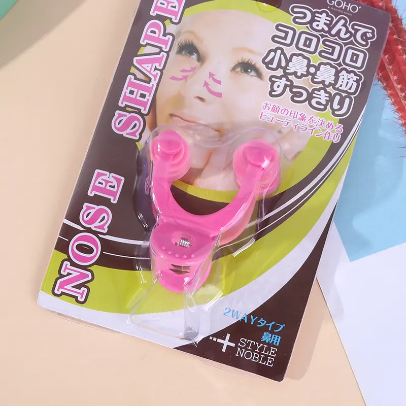 Nose Beauty Artifact Nose Clip Shaping Correction Nasal Splint Smaller Shaper Pink Nose Beauty Thin Nose