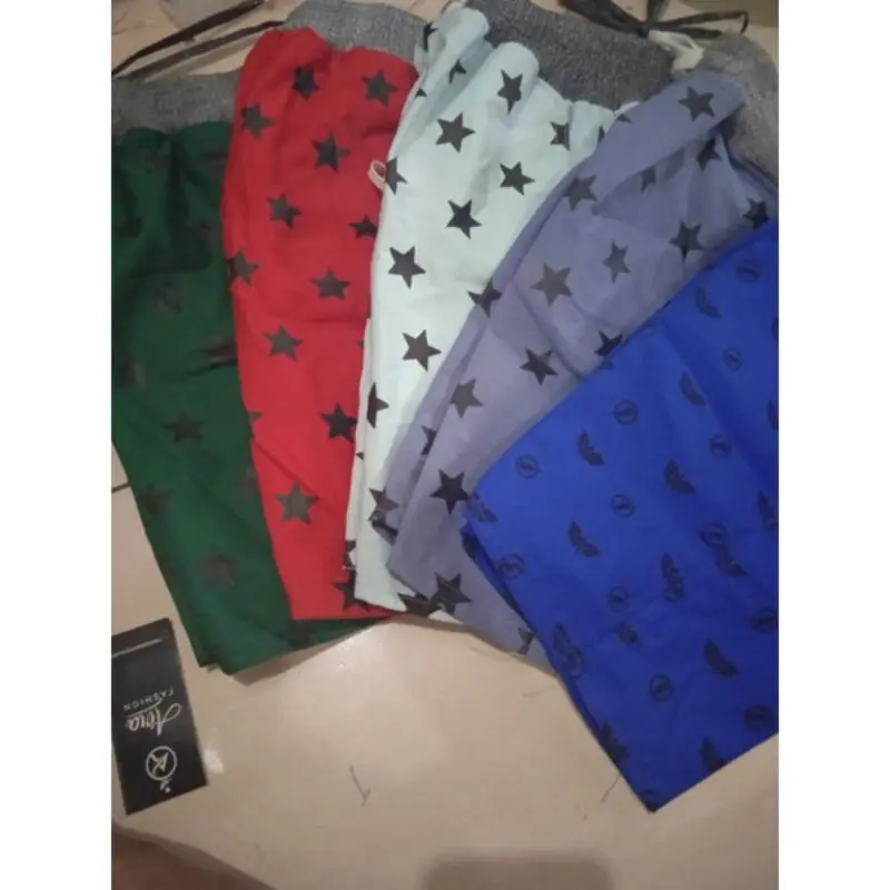 PAKET 50 RB DAPAT 5 PCS CELANA ANAK PRINTING umur 3 - 12 thn Motif Fashion Celana Pendek 4