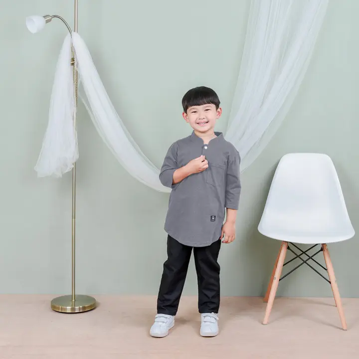 KOKO KAOS ANAK/ KURTA KAOS ANAK / KAOS KURTA KIDS KHAFID