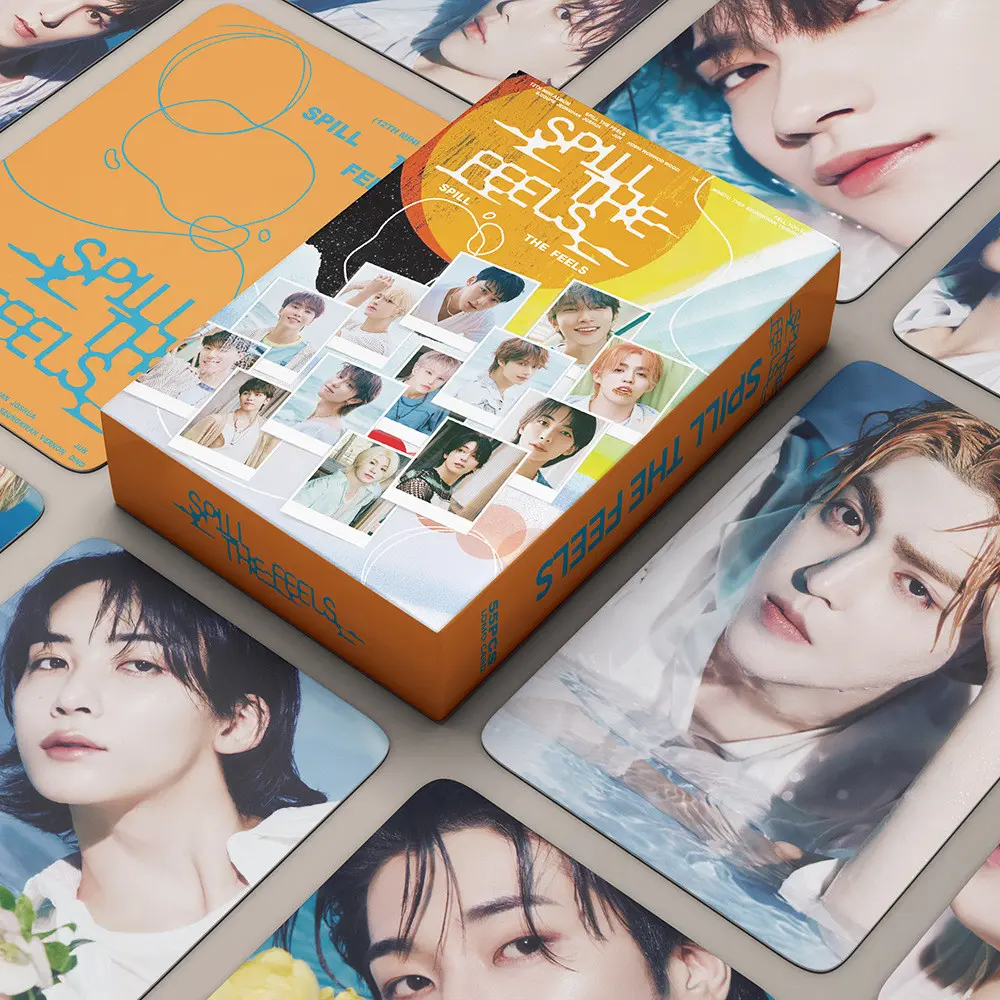 55pcs SEVENTEEN Shohikigen LOMO Cards SPILL THE FEELS LOVE MONEY